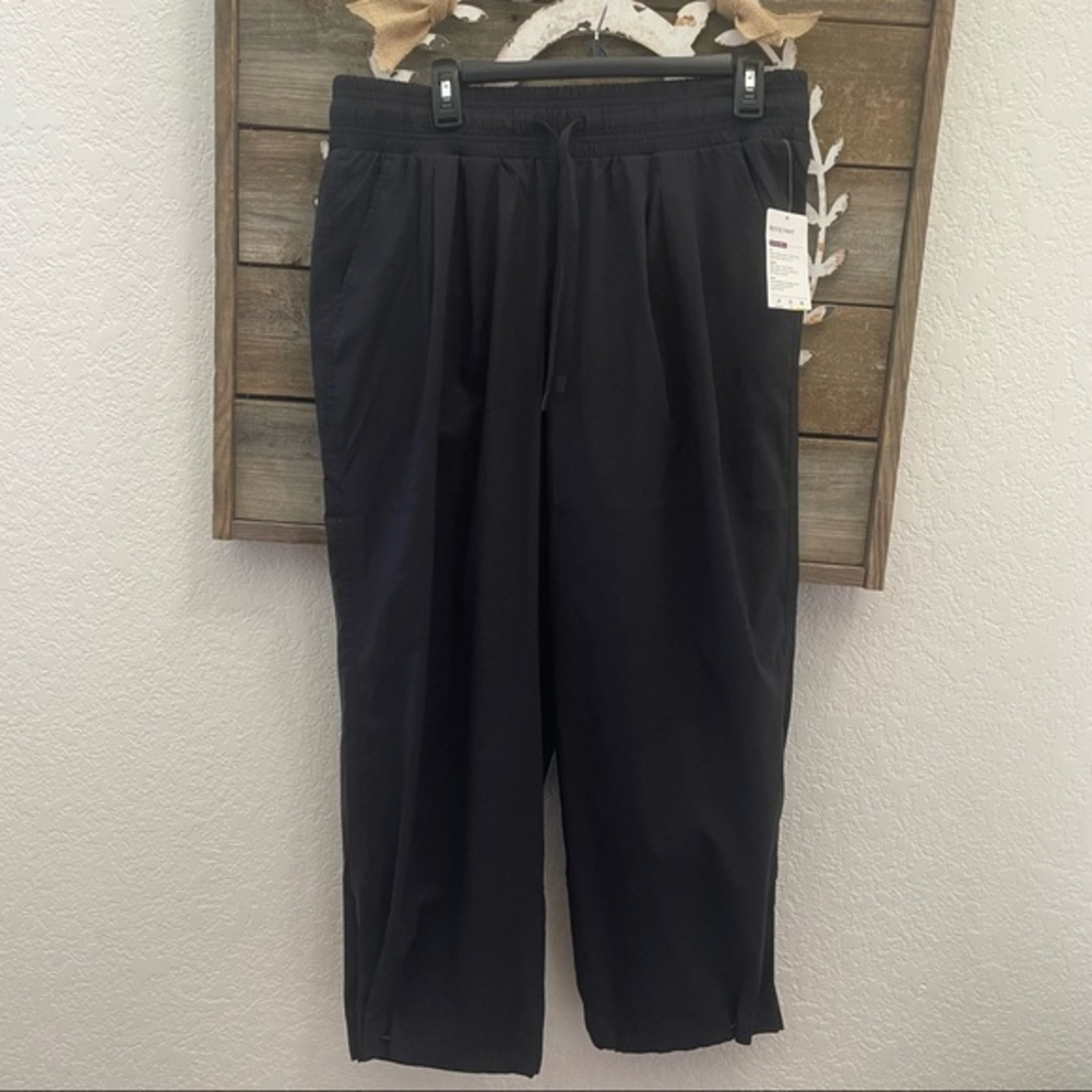 Athleta Revive black pants ladies size 12 NWT